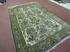 4' X 6 Handmade India Oriental Fine Pictorial Tree Of Life Wool Silk Rug Wow - Jewel Rugs