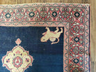 4' X 6' Antique Handmade Turkish Ghiordes Wool Rug Veg Dyes Organic Lion Nice - Jewel Rugs