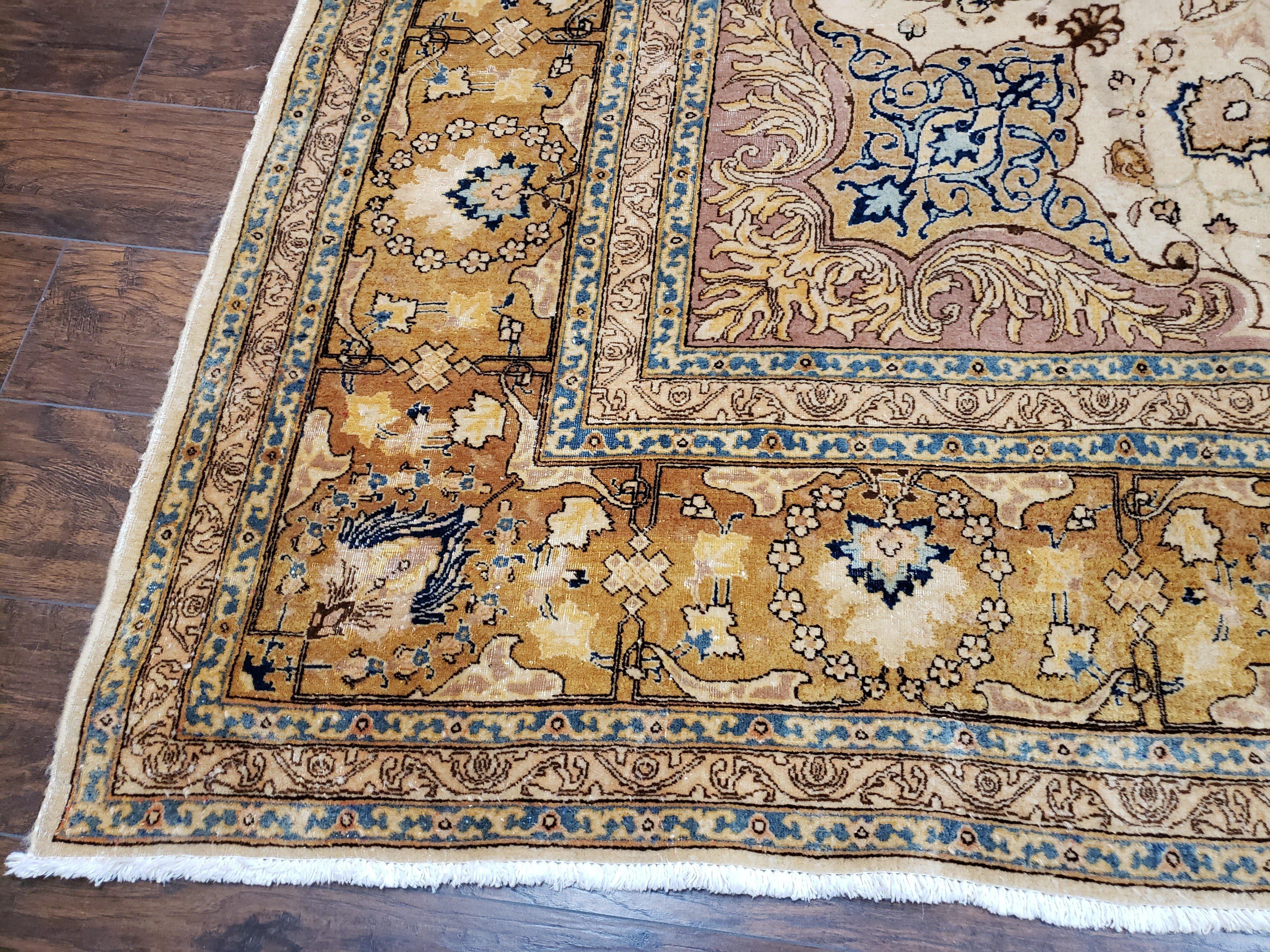 Remarkable Antique Persian Rug 10x19, Oversized Persian Carpet, Rare Palace Sized Oriental Top Quality Antique Rug, Extra Large Wool Rug - Jewel Rugs