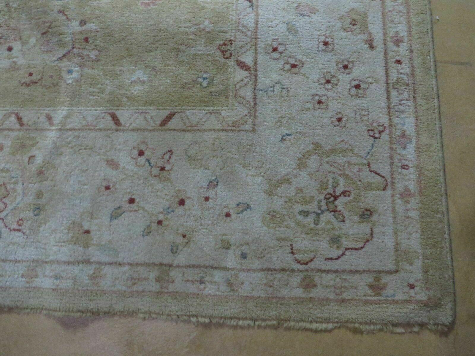 Karastan Rug 8x11 Wool Pile Oushak Pattern Vintage Carpet - Jewel Rugs