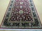 4' X 6' Handmade Finely Knotted Indian Agra Pattern Wool Rug Nice - Jewel Rugs