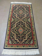 2' X 4' Vintage Handmade India Floral Oriental Wool Rug Carpet NICE - Jewel Rugs