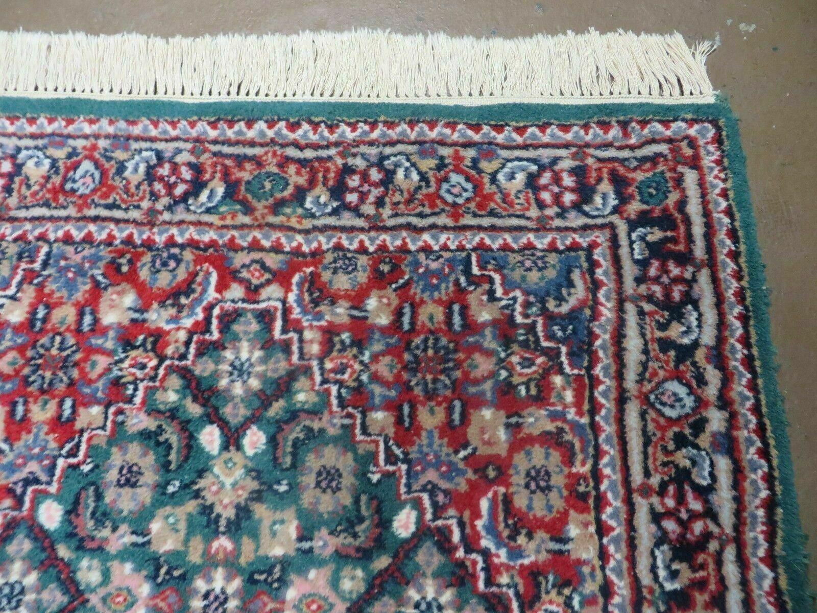 5' X 7' Vintage Handmade Indian Jaipur Wool Rug Carpet Traditional Oriental Area Rug Home Décor - Jewel Rugs