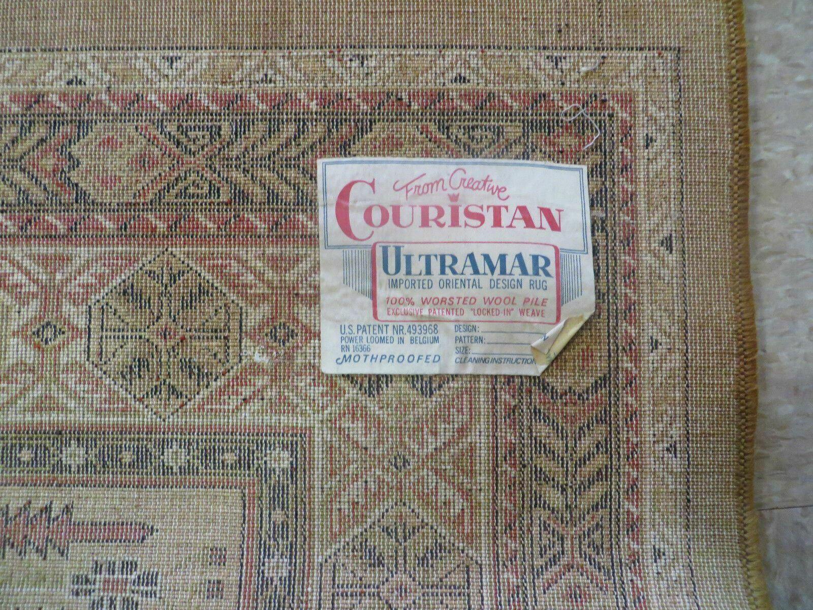 10' x 14' Vintage Power Loomed Couristan European Wool Rug Belgium Made Carpet - Jewel Rugs