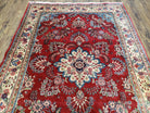 Semi Antique Persian Ghazvin Rug, Wool, Hand-Knotted, 4' 3" x 6' 4" - Jewel Rugs