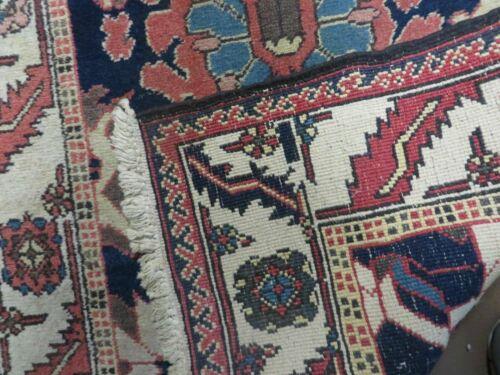 3' X 5' Vintage Handmade India Floral Oriental Wool Rug Nice Rug Blue # 401 - Jewel Rugs