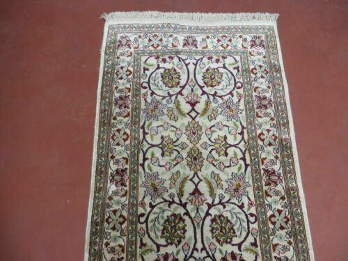 2' X 9.5' Vintage Handmade Fine Turkish Hereke Silk Rug Runner - Jewel Rugs