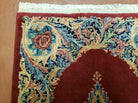 2' X 4' Handmade Chinese Floral Oriental Wool Rug Carpet Nice Red - Jewel Rugs