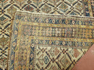 3' 7" X 5' Antique Handmade Caucasian Shirvan Wool Prayer Rug Dagestan - Jewel Rugs