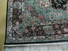 6' X 9' Vintage Hand Made Fine Chinese Floral Oriental Wool Silk Rug Carpet Nice - Jewel Rugs