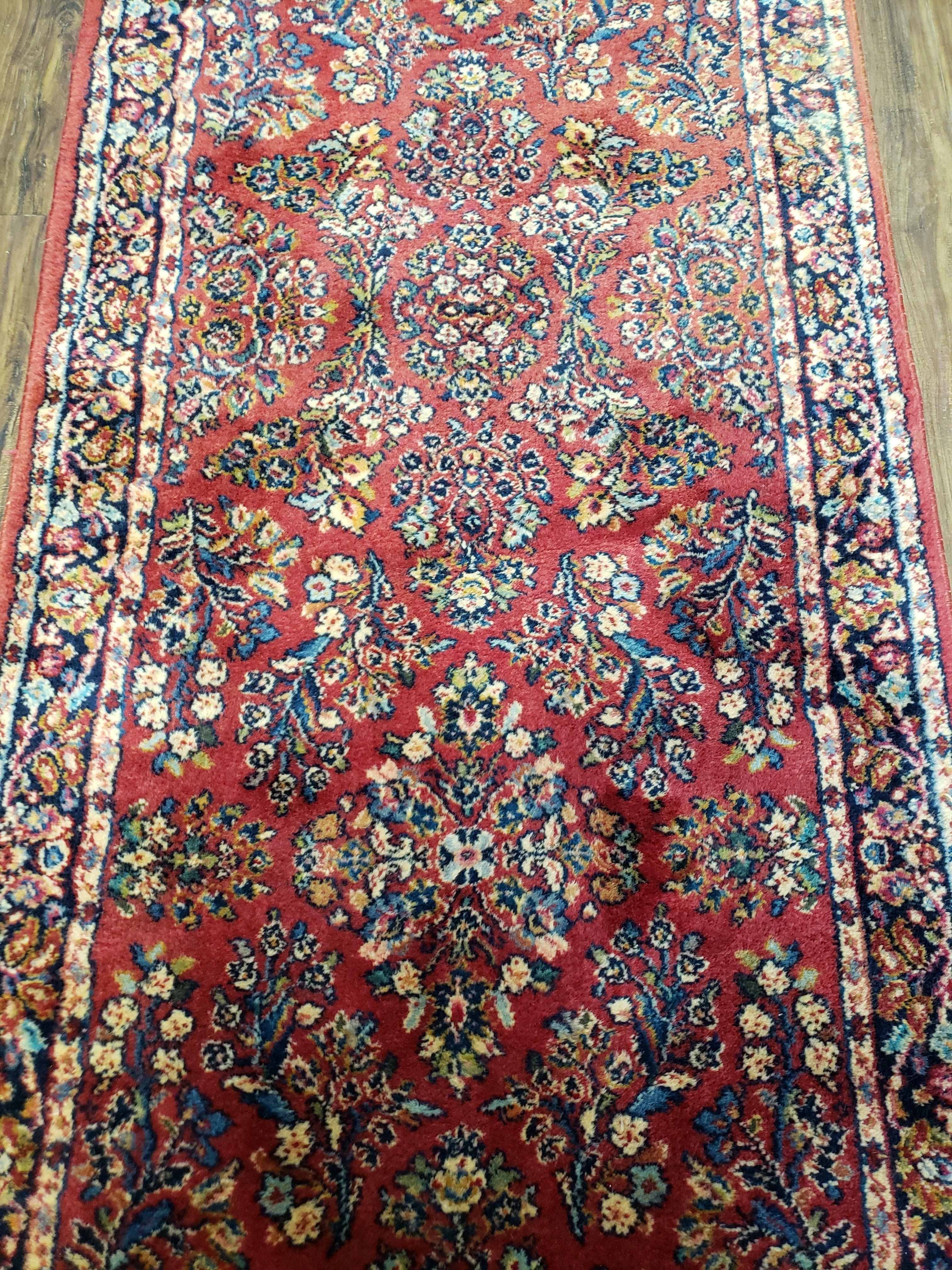 Antique Karastan Runner Rug, Karastan Sarouk #785, Original Collection, 700 Series, 2'10 x 12 Runner, 3x12 Runner, Wool Karastan Rug, Rare - Jewel Rugs