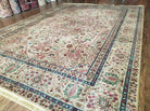 8' 8" X 12' Karastan American Samovar Tabri Medallion Herati Wool Rug 900-909 - Jewel Rugs