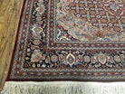 6' X 9' Vintage Hand Made India Wool Rug Herati Bijar Hand Knotted Carpet - Jewel Rugs