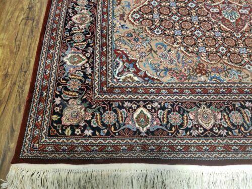 6' X 9' Vintage Hand Made India Wool Rug Herati Bijar Hand Knotted Carpet - Jewel Rugs