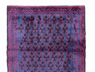 2' 9" X 4' 6" Vintage Handmade Tribal Wool Rug Balouchi Rug Afghan Rug Red Blue - Jewel Rugs