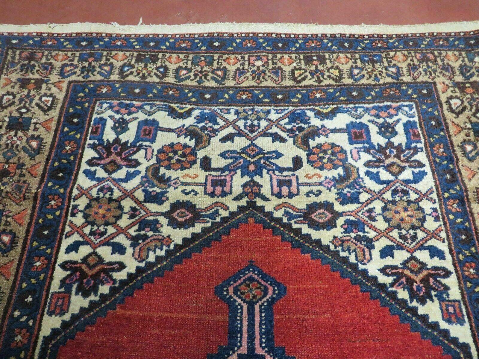 4' X 6' Antique Handmade Turkish Wool Rug Nice - Jewel Rugs