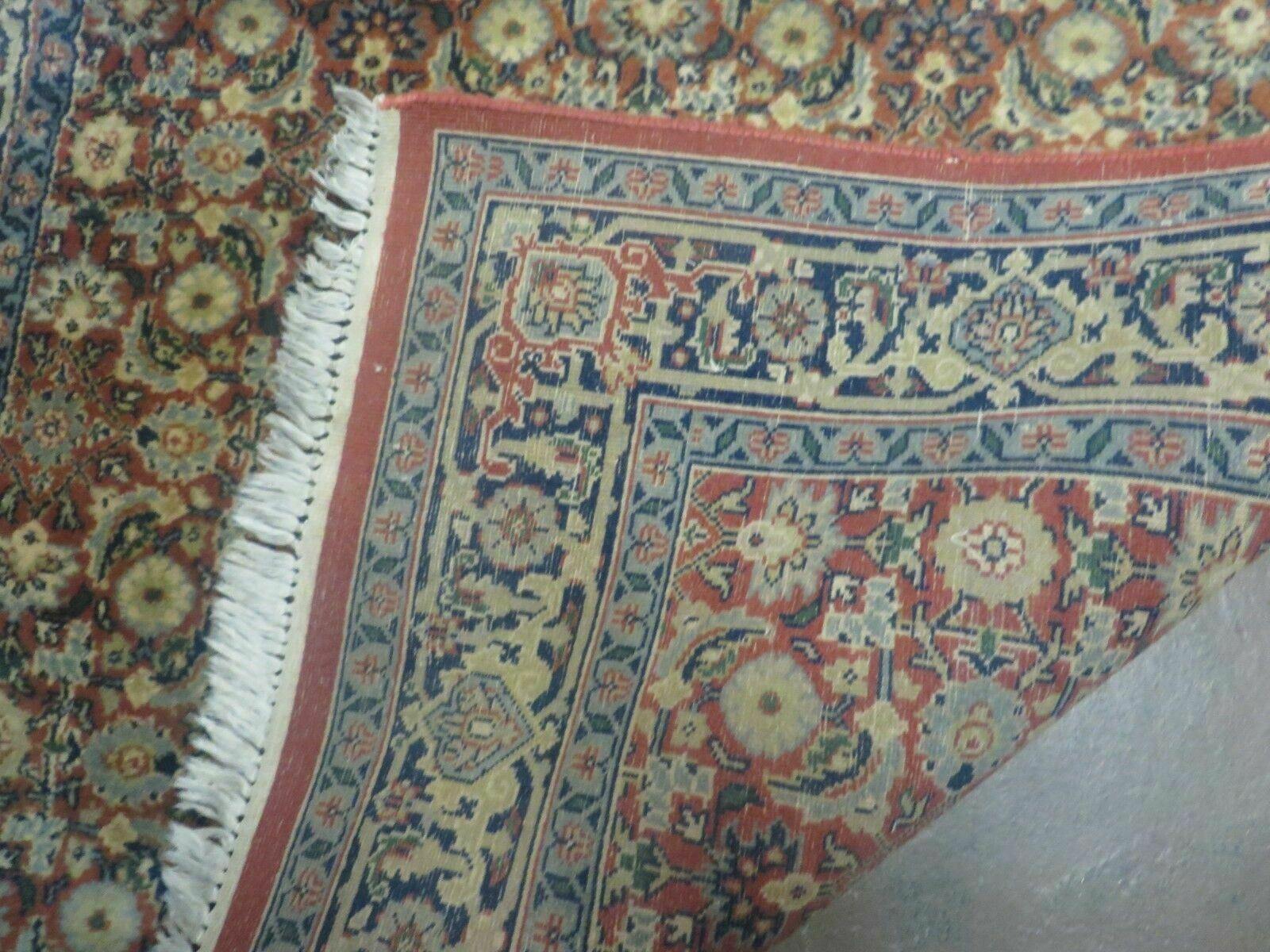 4' X 6' vintage Handmade India Amritsar Floral Oriental Wool Rug Organic Nice - Jewel Rugs