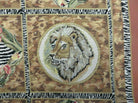 5' X 6' Handmade Aubusson Savonnerie Design Needlepoint Rug Flat Safari Zebra Rare Bohemian Eclectic Home Décor - Jewel Rugs