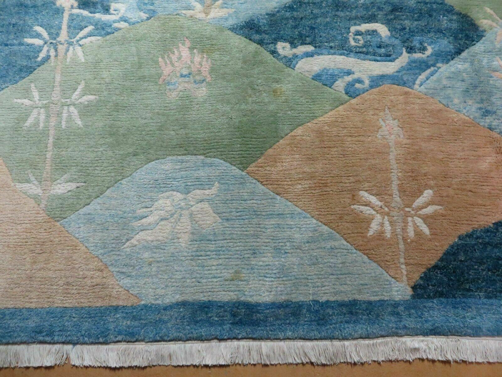 5' 6" X 8' Tufenkian Handmade Tibetan Nepal Chinese Wool Rug Nice - Jewel Rugs