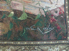 4' X 7' Tapestry American Made Loomed Mohawk Flowers Floral Ancient Urn Nice - Jewel Rugs