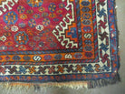 4' X 7' Antique Handmade Tribal Turkish Wool Rug Nice - Jewel Rugs