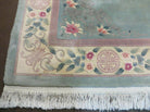 8' X 10' Handmade Art Deco Aubusson Chinese Rug Plush Carpet 90 Line Nice - Jewel Rugs