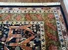 12' X 15' Vintage Finely Woven Handmade Indian Allover Design Wool Rug Palace size Nice - Jewel Rugs