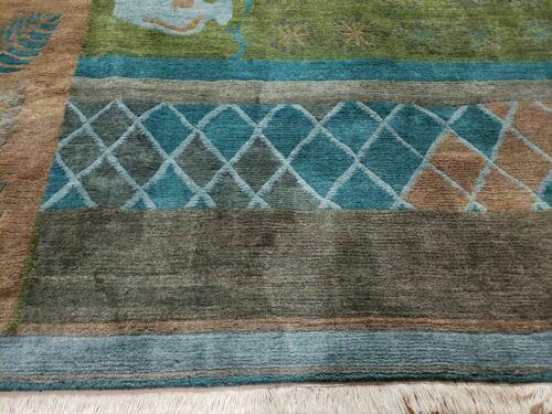 9' X 11' Tufenkian Handmade Tibetan Nepal Wool Rug Decorative Rug Wow - Jewel Rugs