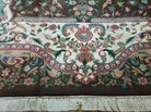 8' X 10' Handmade India Medallion Floral Oriental Wool Rug Carpet Vegetable Dye - Jewel Rugs