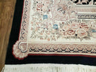 8' 7" X 11' 5" Chinese Handmade Wool Rug Aubusson Savonnerie Silk Accent Beauty - Jewel Rugs