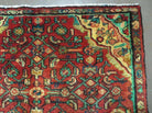 3' X 10' Antique Handmade Turkish Wool Rug Veg Dye Runner Red Nice - Jewel Rugs