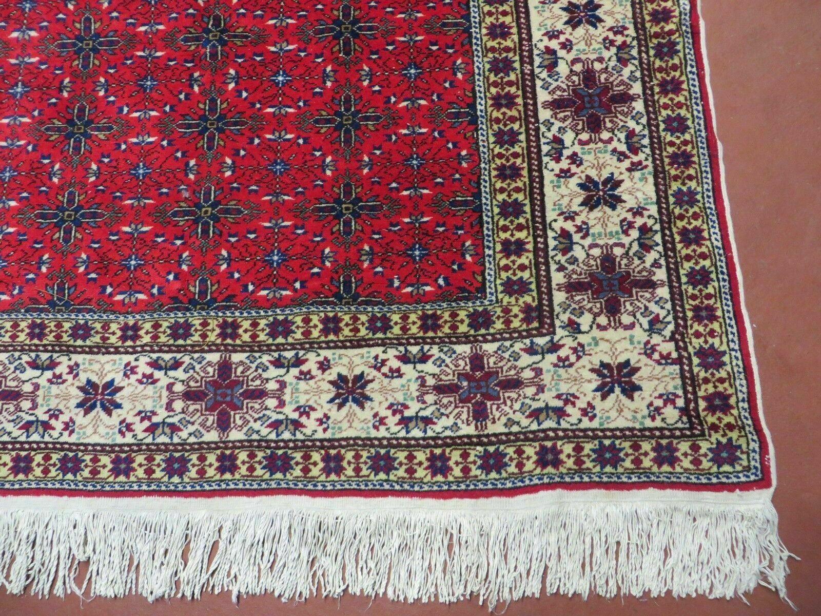 6' X 10' Vintage Handmade Turkish Sevas Kayseri Wool Rug Carpet Nice - Jewel Rugs