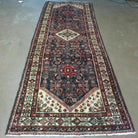 3' 6" X 10' 3" Antique Handmade Turkish Wool Runner Rug - Jewel Rugs