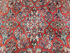 Antique Karastan Rug 5.9 x 9, Karastan Saroukk #785, Original Karastan Collection, 700 Series, Red Wool Karastan Rug, Discontinued, Vintage - Jewel Rugs