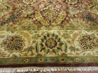 8' X 10' Handmade India Wool Rug Carpet Hand Knotted Vegetable Organic Nice - Jewel Rugs