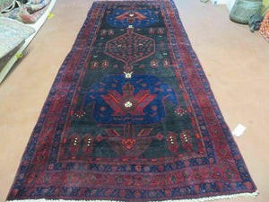 4' X 10' Antique Handmade Turkish Kazak Design Wool Rug # 629 - Jewel Rugs
