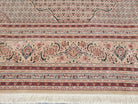 Stunning Oversized Sino Persian Oriental Rug 12x15, Hand Knotted Wool & Silk Palace Sized Carpet, Mahi Pattern, Very Fine, Peach Beige, Wow - Jewel Rugs