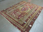 4' X 6' Antique Handmade Caucasian Shirvan Russian Armenian Wool Rug Colorful - Jewel Rugs