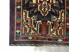 3x5 New Vintage Handmade Hand-Knotted Wool Rug Tribal Turkoman Balouch Boho Rug - Jewel Rugs