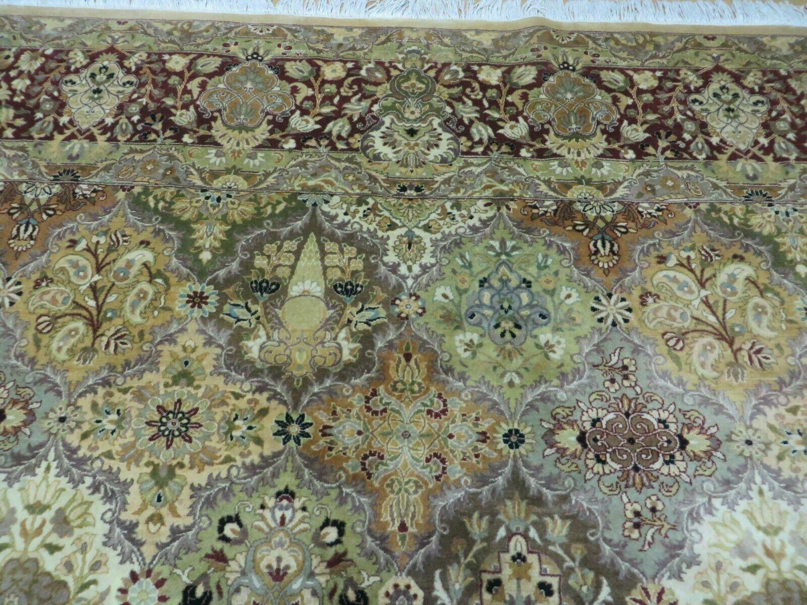 8' X 10' Safavieh Handmade Pakistan Oriental Floral Wool Rug Hand Knotted Organic - Jewel Rugs