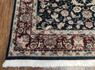 6' X 9' Vintage Oriental Fine Floral Handmade Wool Silk Rug Vegetable Dyes Nice - Jewel Rugs