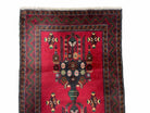 3x5 New Vintage Handmade Wool Rug Tribal Turkoman Balouch Red Tribal Rug Veg Dye - Jewel Rugs