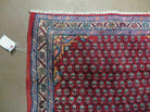 3' X 5' Antique Handmade Indian Allover Wool Rug Vegetable Dye Pomegranate Nice - Jewel Rugs