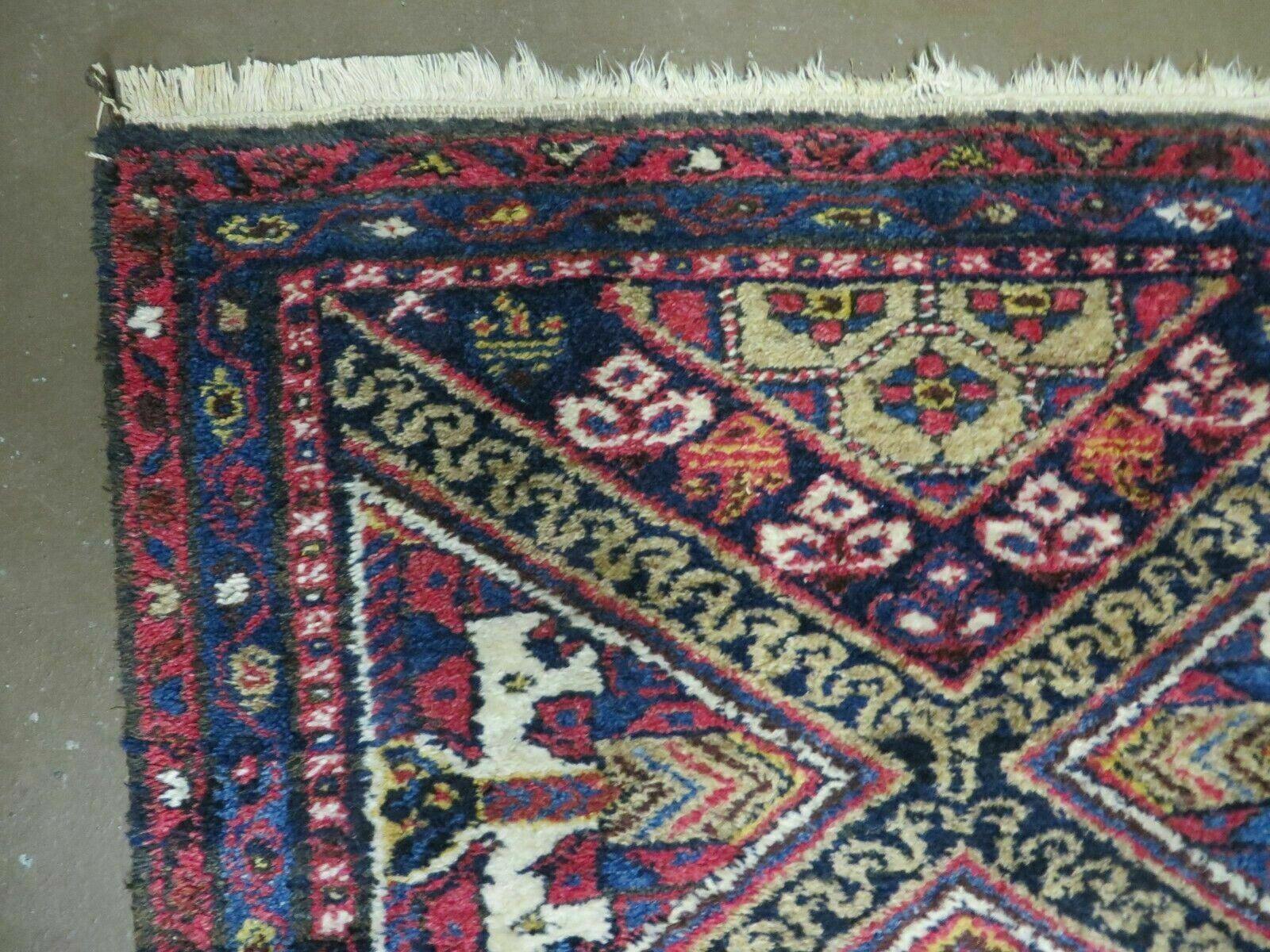 2' 6" X 9' Antique Handmade Turkish Anatolian Wool Runner Rug Nice - Jewel Rugs