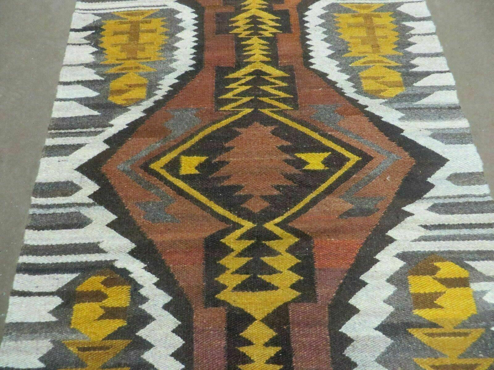 4' X 6' Navajo Navaho South American Wool Rug Blanket Tapestry Wall Hanging - Jewel Rugs