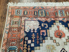 6' X 9' Vintage Handmade India Geometric Oriental Rug Wool Hand Knotted Carpet - Jewel Rugs