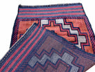 3X5 Vintage Handmade Tribal Wool Rug Balouchi Rug Afghan Rug Red 2' 8" X 4' 8" - Jewel Rugs