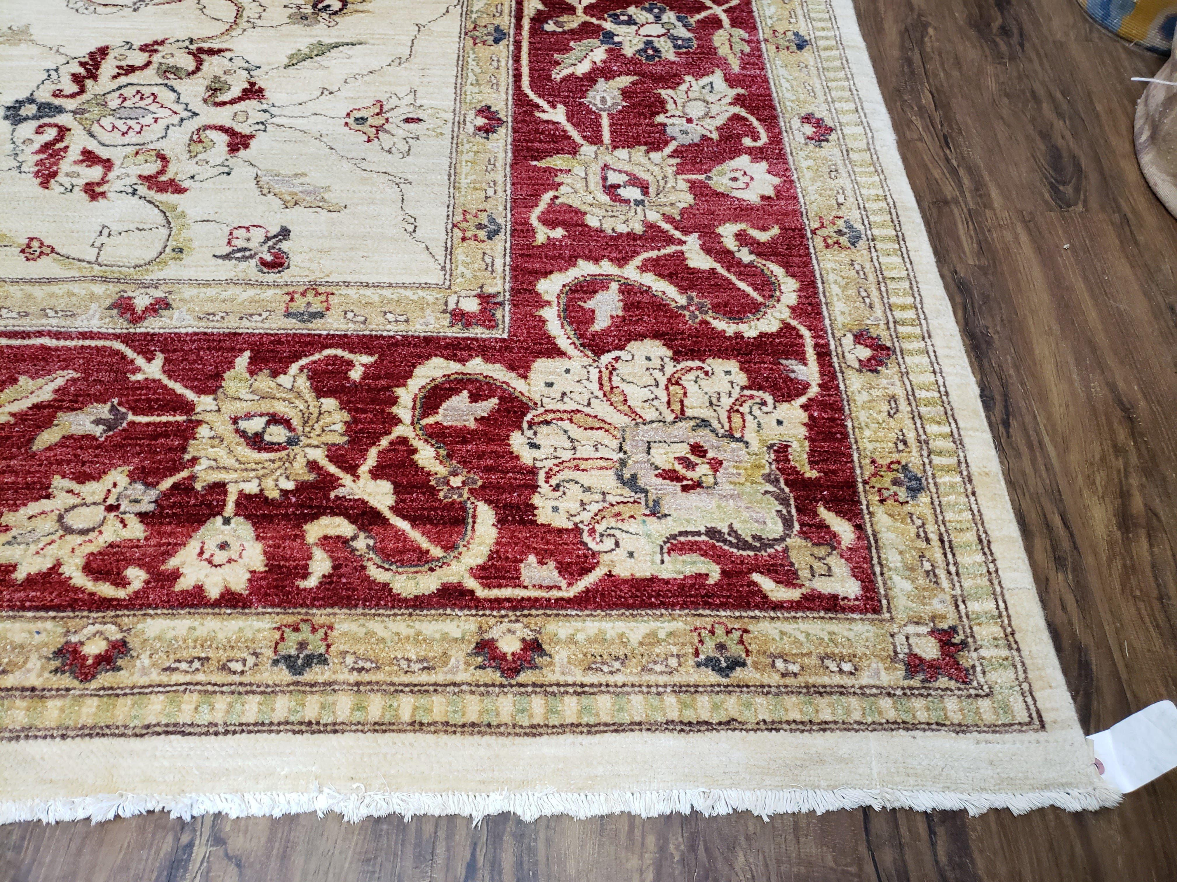 9x12 Rug, Peshawar Rug, Room Sized Rug, Pakistani Rug, Oushak Rug, Vintage Rug, Dining Room Rug, 9x12 Area Rugs, Neutral Rug, Nursery Decor - Jewel Rugs