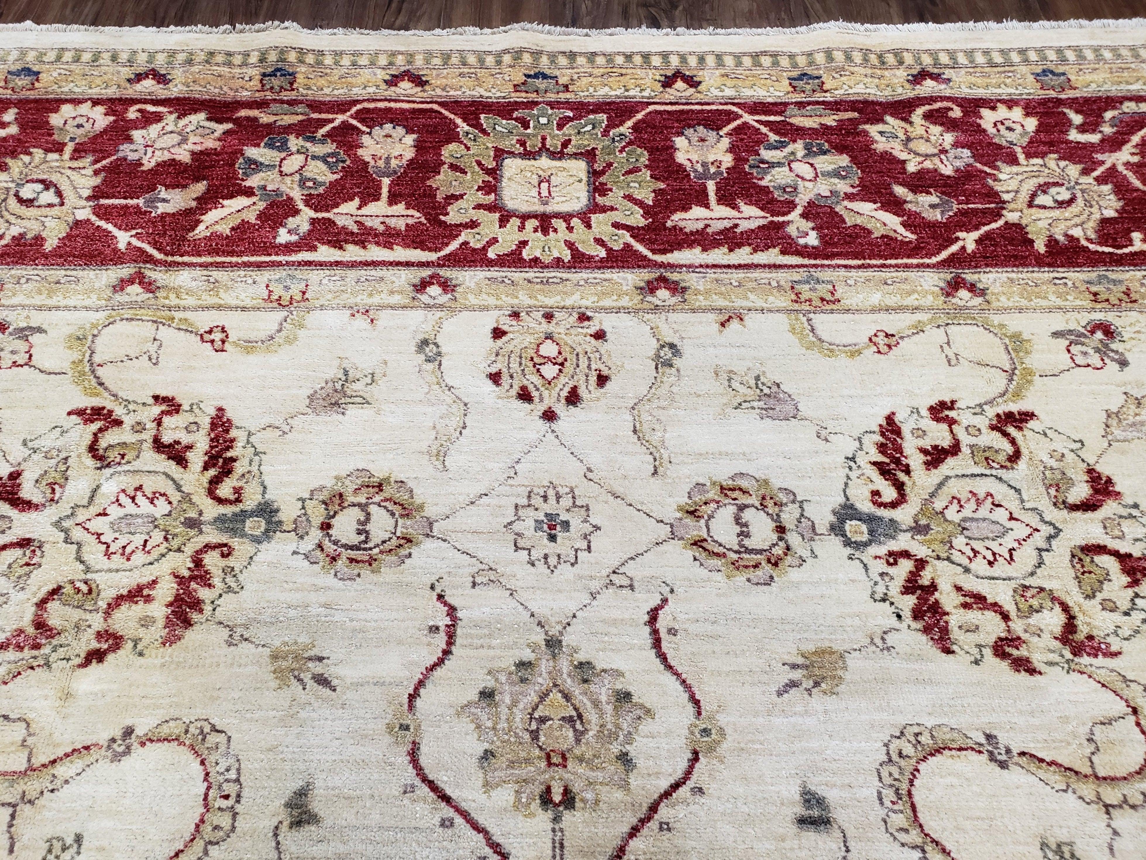 9x12 Rug, Peshawar Rug, Room Sized Rug, Pakistani Rug, Oushak Rug, Vintage Rug, Dining Room Rug, 9x12 Area Rugs, Neutral Rug, Nursery Decor - Jewel Rugs