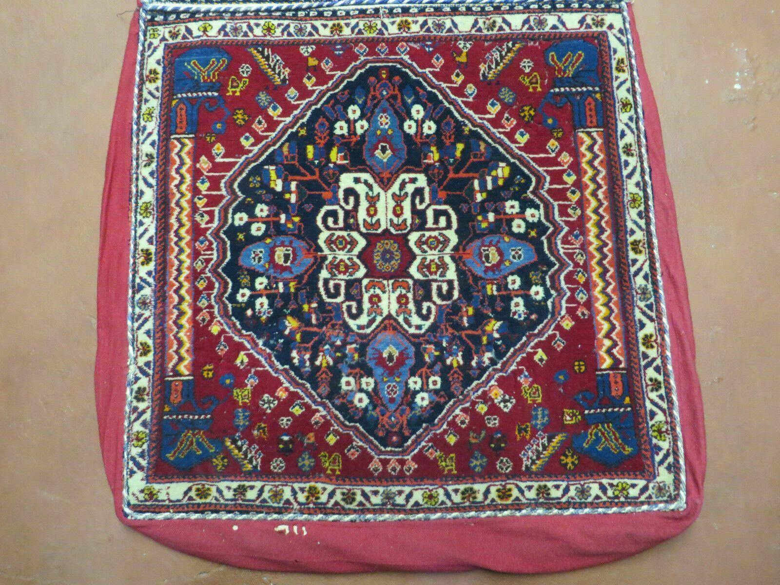 2'X 4' Antique Handmade Turkish Floral Oriental Wool Rug Pillow Case Cushion - Jewel Rugs